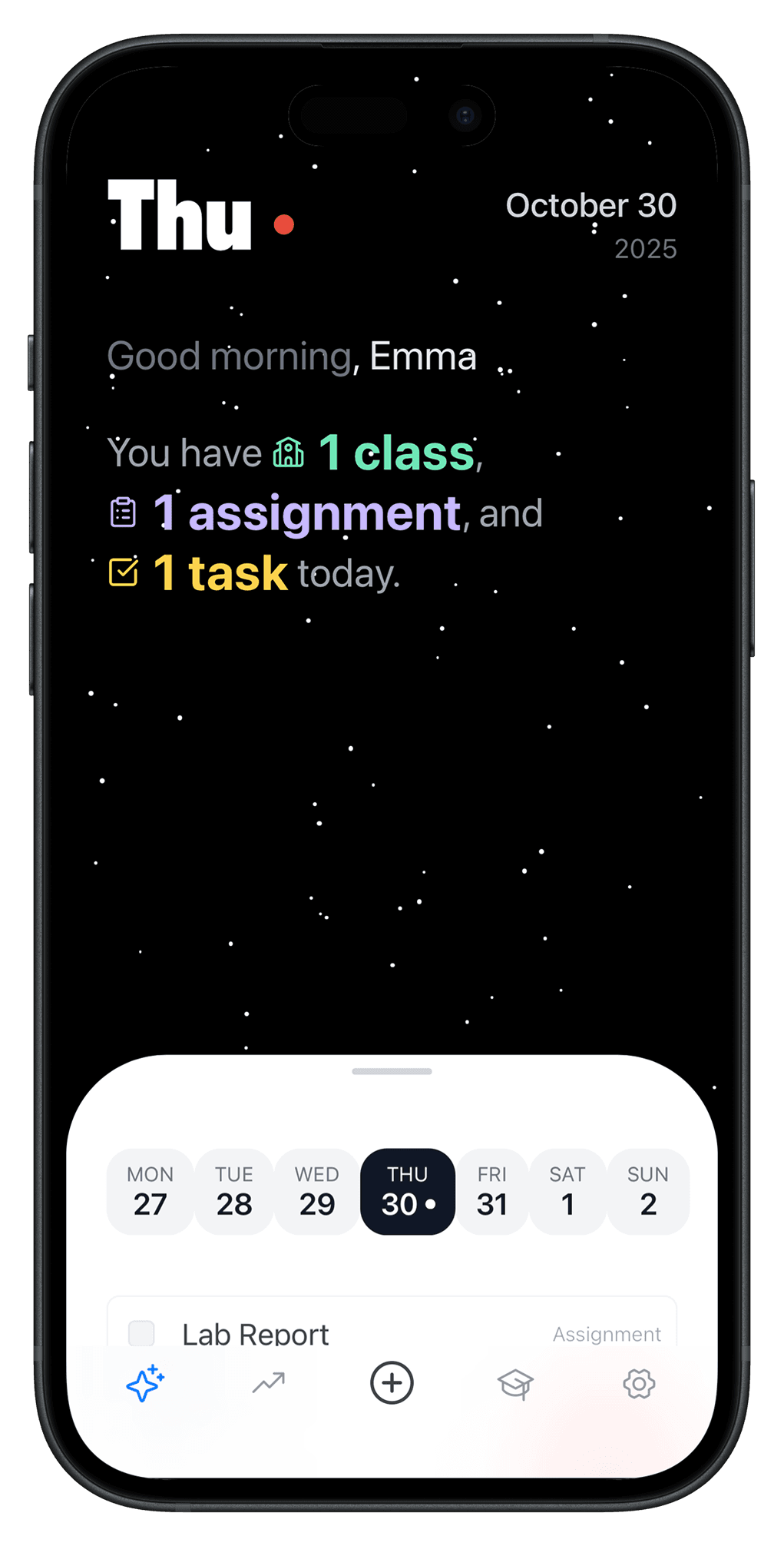 Academic life, beautifully organized